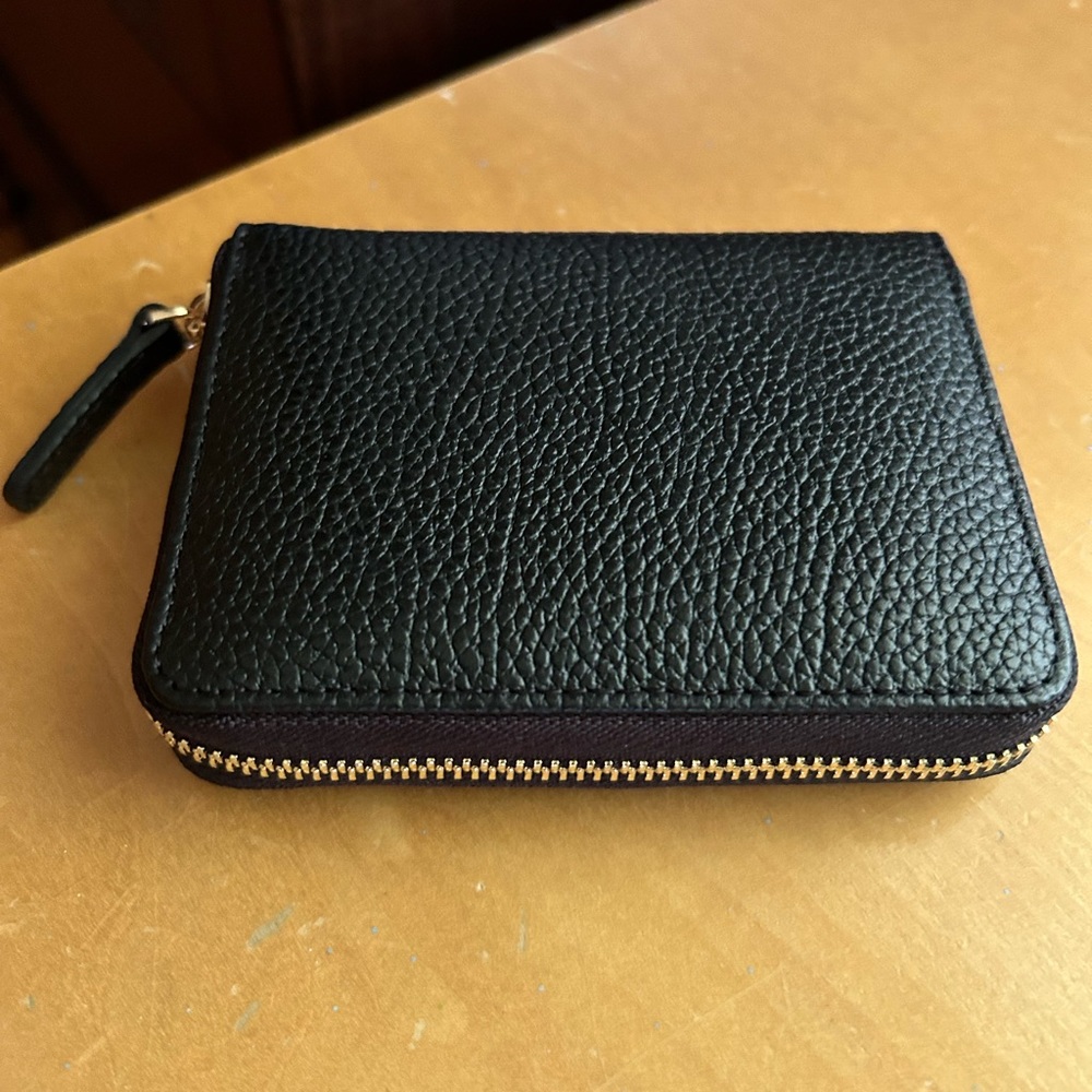 Patent of Heart Zip Around Wallet